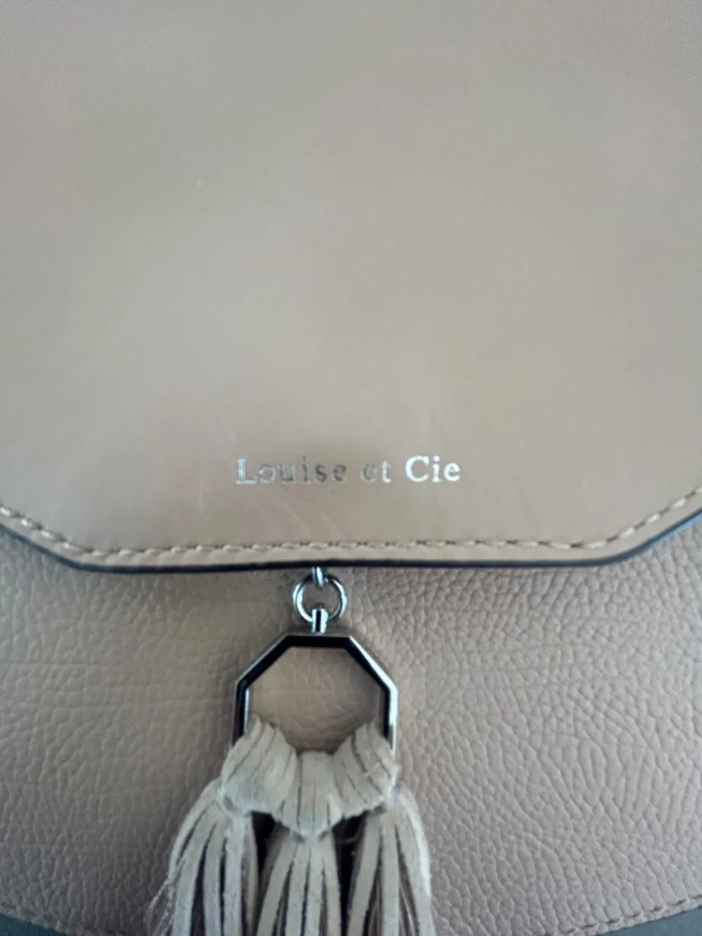 NWOT Louise et Cie Jael Tassel Bag in Blush